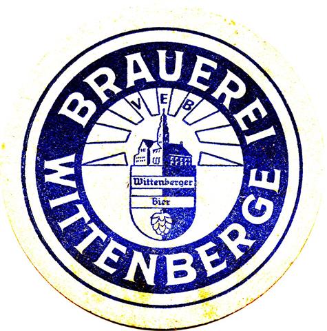 wittenberge pr-bb wittenberger rund 1a (215-brauerei wittenberge-blau)